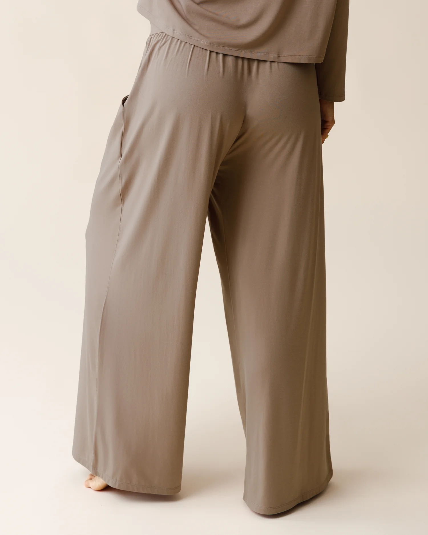 Aria Bamboo Casual Lounge Pant | Taupe - Image 3