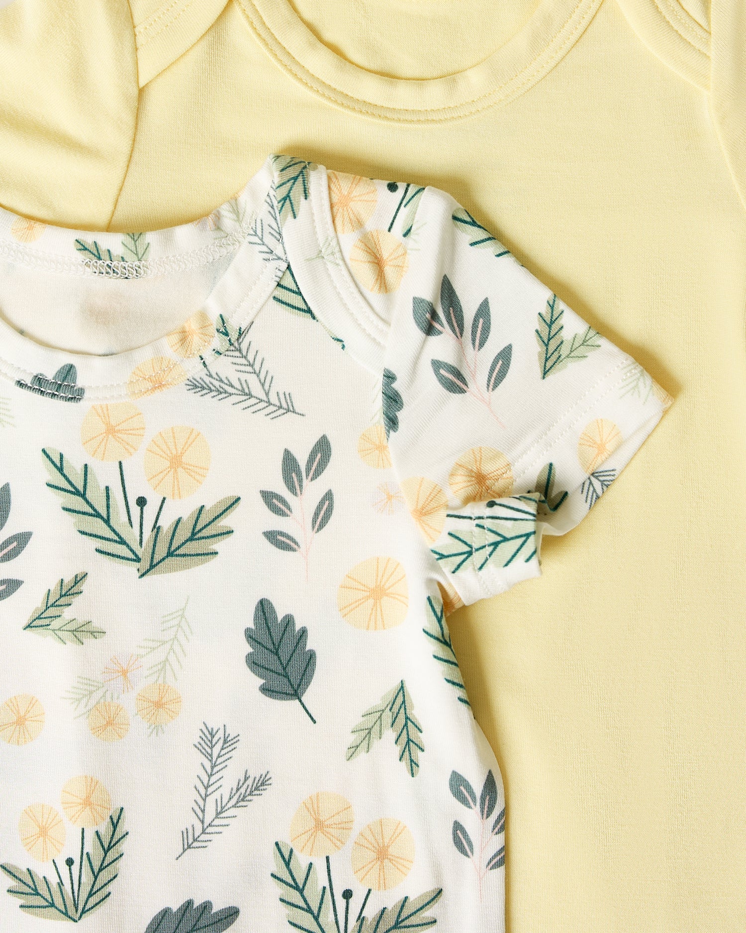 Baby Onesie Two-Pack | Honey Dandelion - Image 7