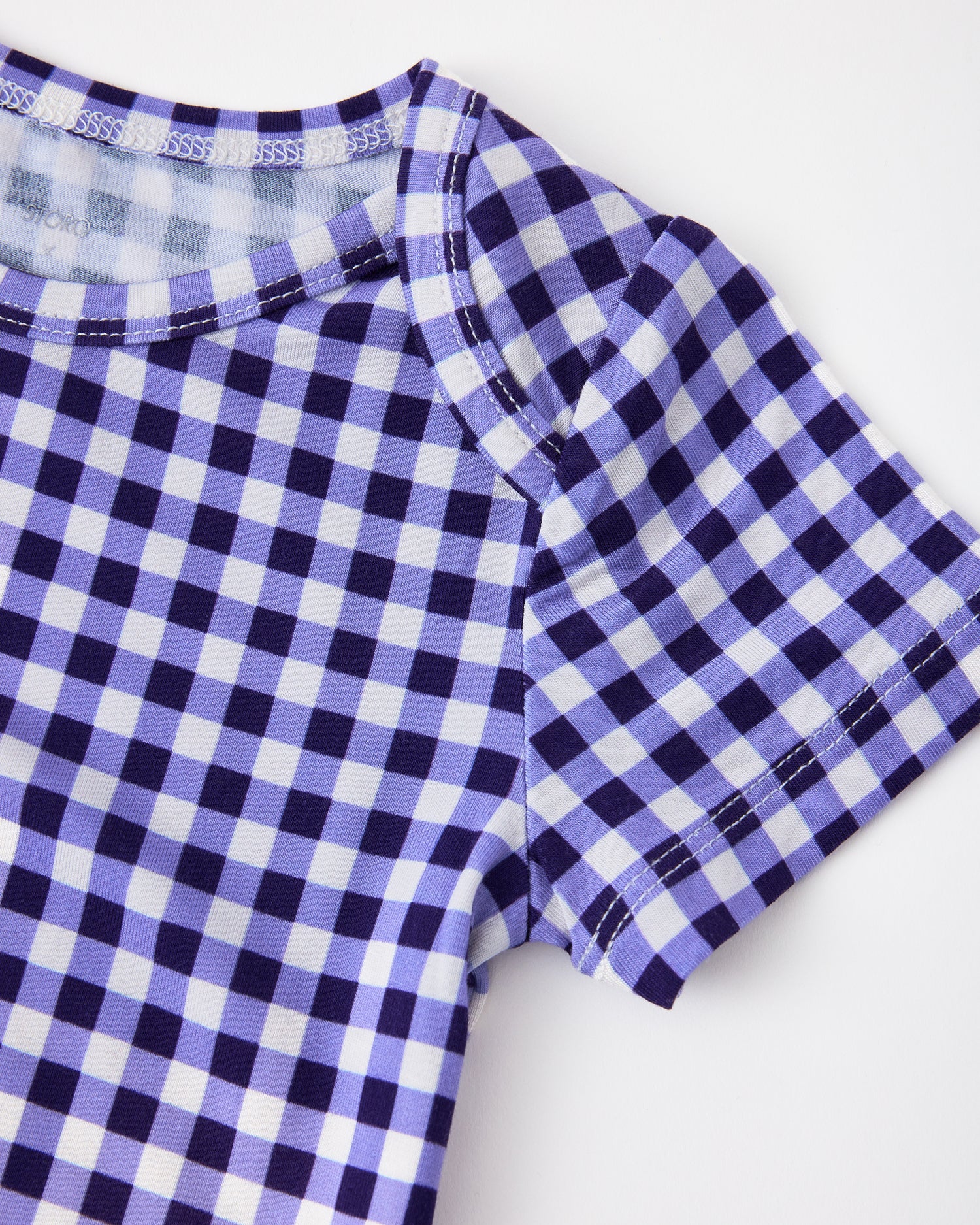 Baby Onesie Two-Pack | Red & Blue Gingham - Image 7