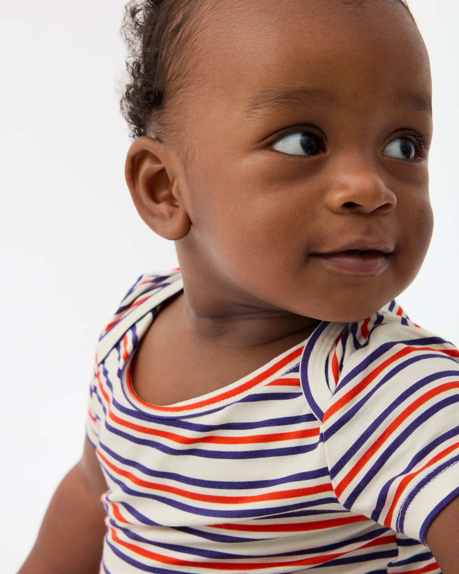 Baby Onesie Two-Pack | Red & Blue Stripe - Image 3