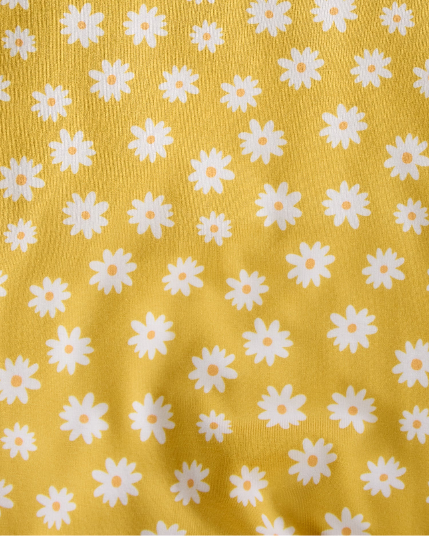 Bamboo Knotted Baby Gown & Hat | Yellow Daisies - Image 6