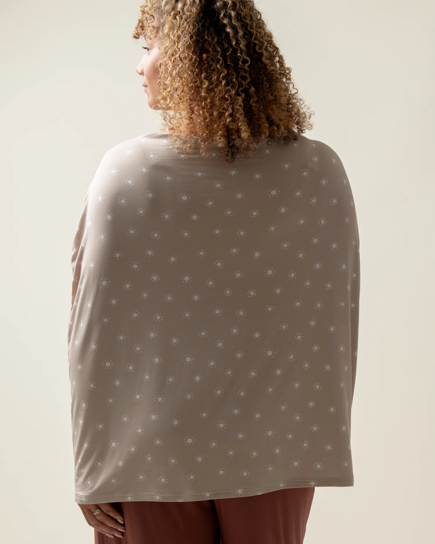 Bamboo Multi-Use Nursing Cover | Fawn Sunburst - Image 2