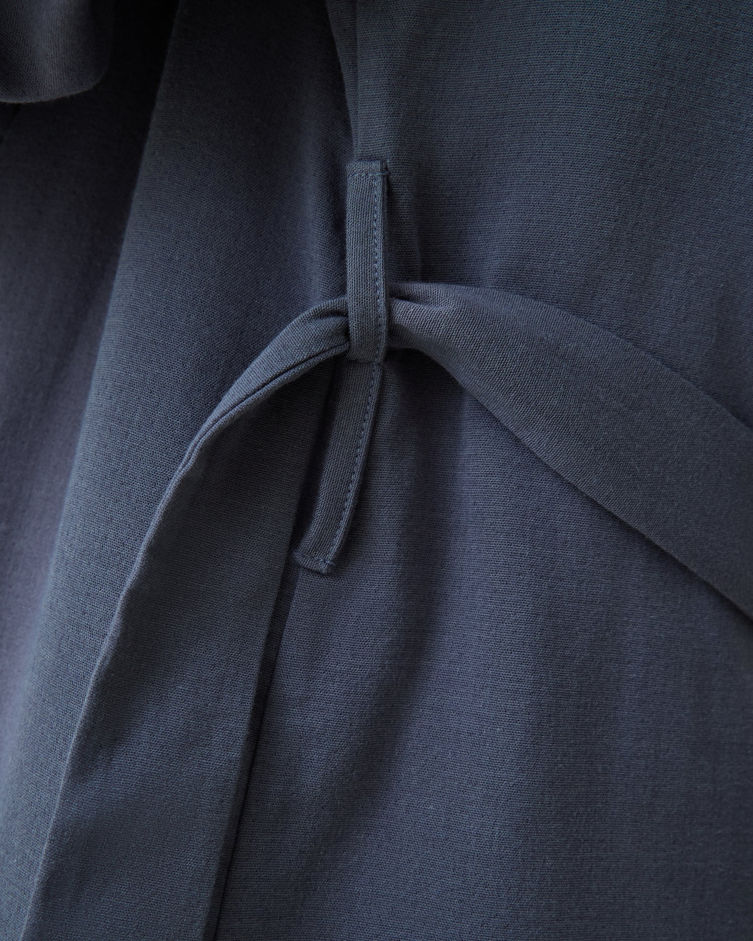 Cotton Bamboo Robe | Midnight Blue - Image 4