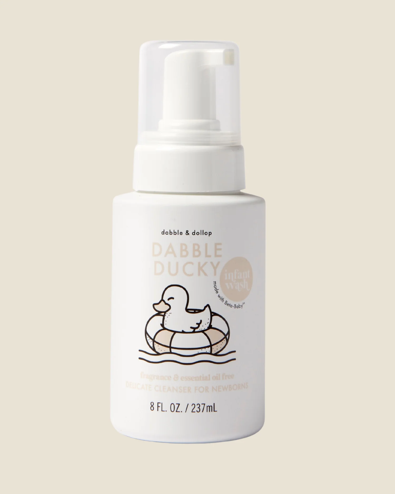 Dabble & Dollop - Fragrance Free Foaming Infant Wash