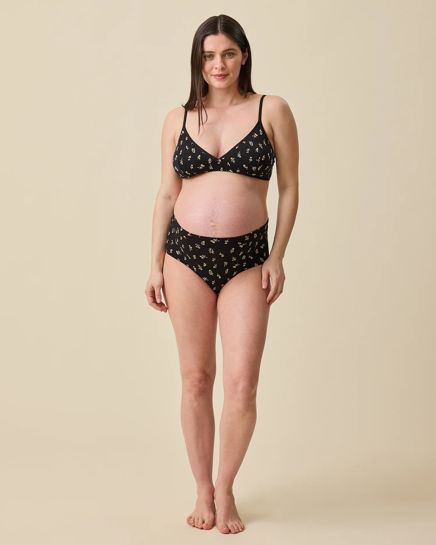 Every Stage Triangle Bralette | Black Wildflower - Image 5
