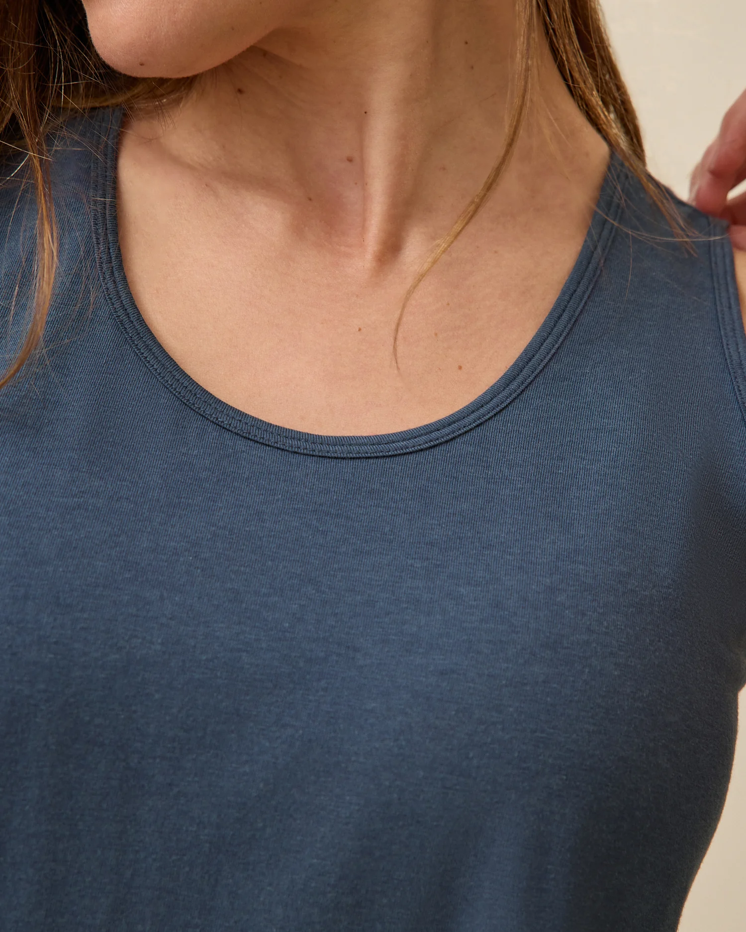 Modal Signature Nursing Tank | Midnight Blue - Image 3