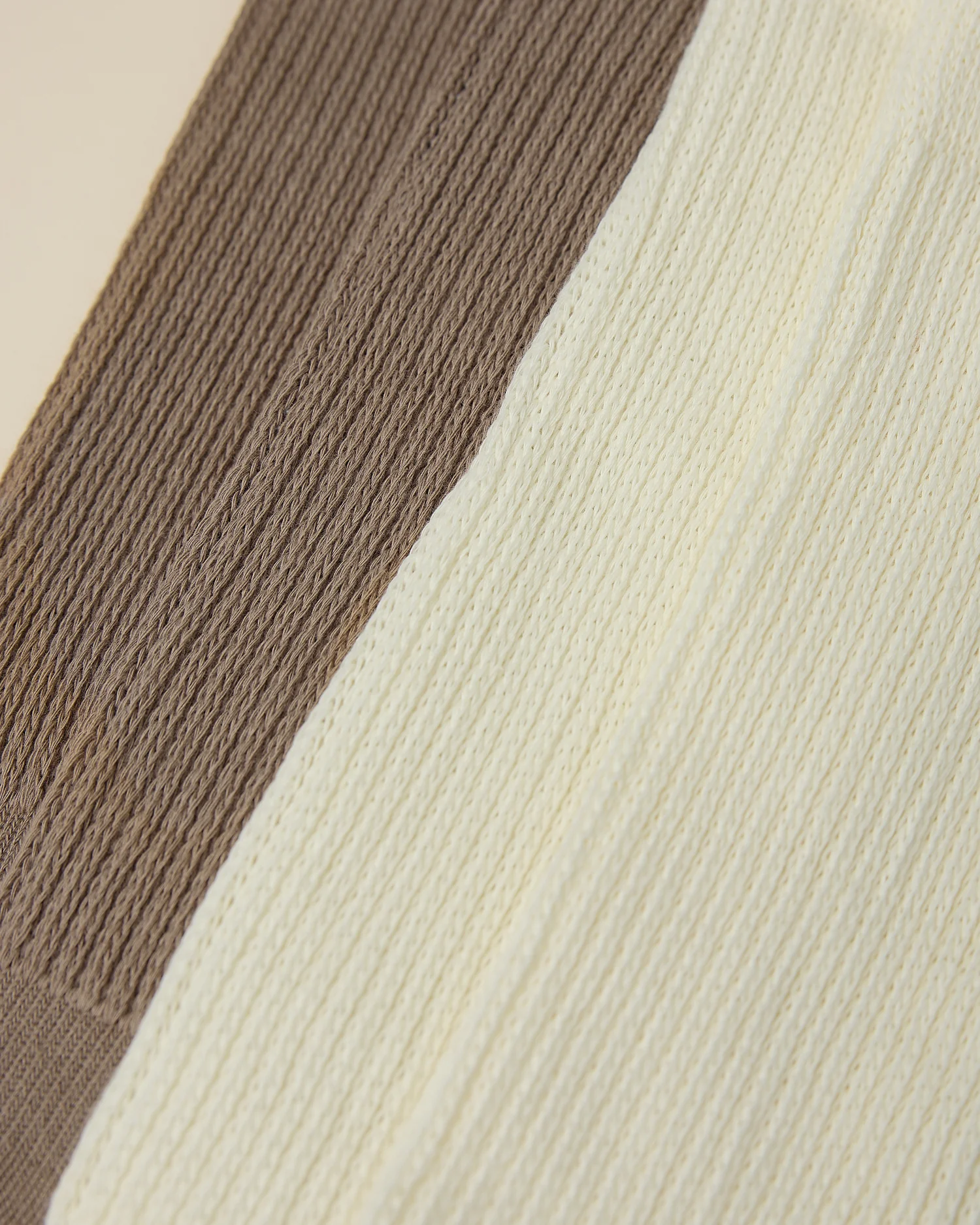 Non-Slip Slouchy Socks | Taupe - Image 5