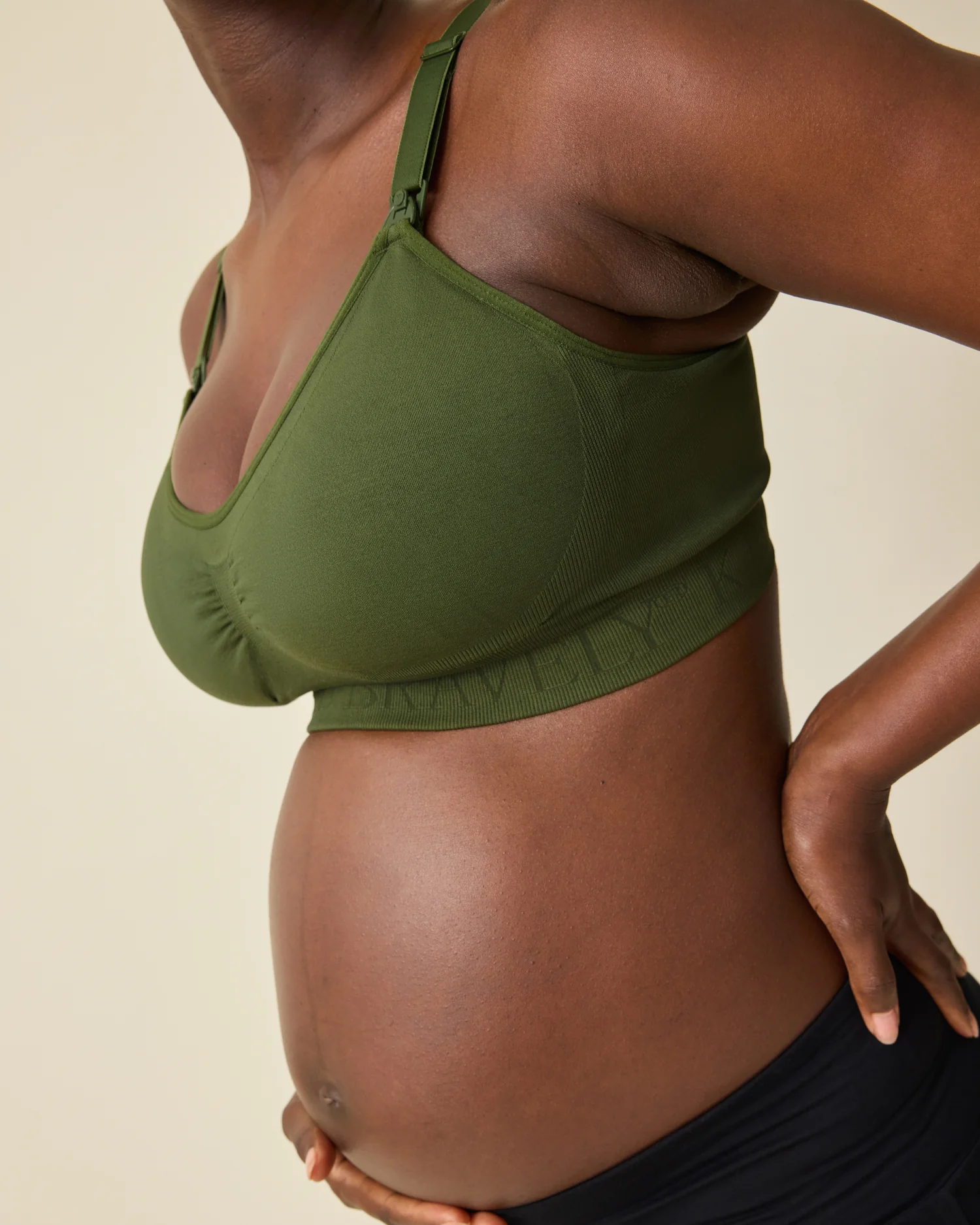 Simply Sublime® Nursing Bra | Deep Olive - Image 4