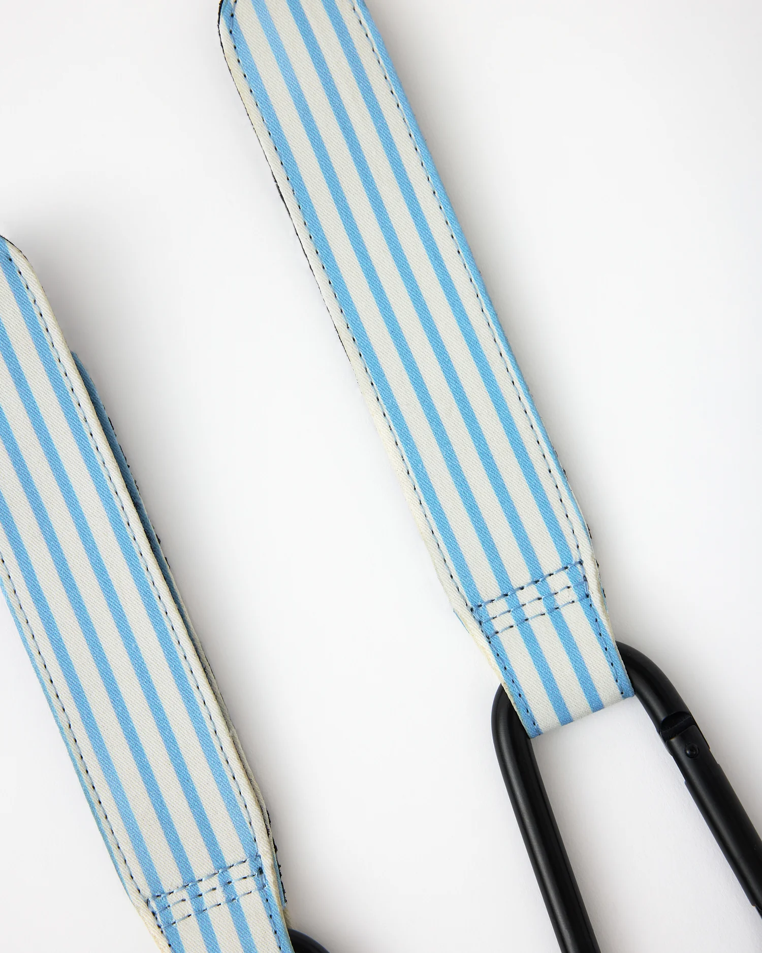 Stroller Party™ Clips (2-Pack) | Blue Pinstripe - Image 3