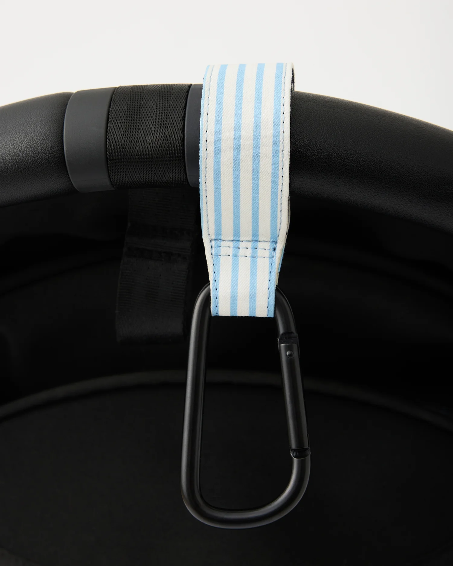 Stroller Party™ Clips (2-Pack) | Blue Pinstripe - Image 4